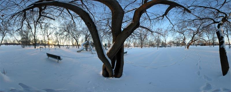 Centennial Park in Oak Lawn, Illinois